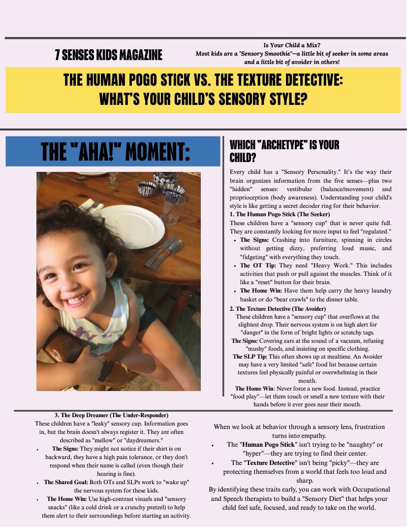7 Senses Kids Magazine, Winter 2026, page 10